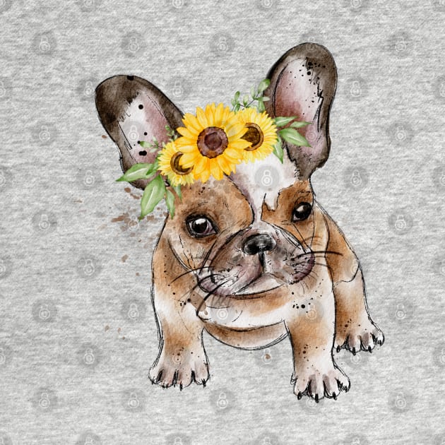 french bulldog dog by HJstudioDesigns